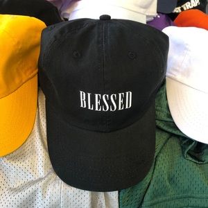 SuperlineATL Accessories - Blessed Dad Cap - Black SuperlineATL Accessories - Blessed Dad Cap - Black